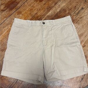 J. Crew Cream and Tan Shorts